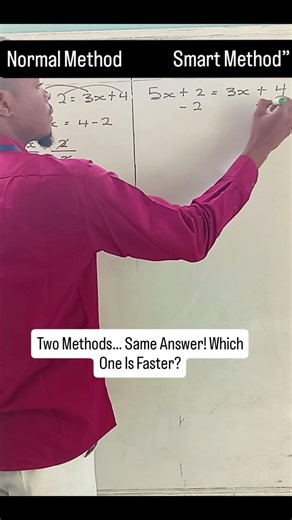 Two Ways to Solve This Algebra Problem | Normal Method vs Smart Method