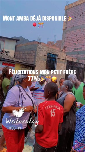 Mont Amba résultat déjà disponible - félicitations mon petit frère
