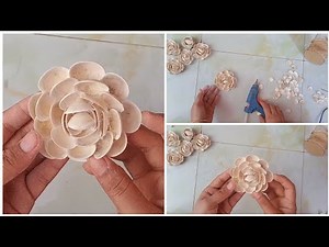 DIY Sea Shell Flower | Sea Shell Craft Ideas | Sea Shell Craft