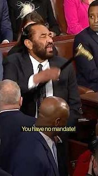 Democrat Al Green Ejected for Disrupting Trump's Speech