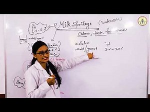 Mechanism of milk spoilage// milk fermentation/ M.Sc microbiology #cims #dehradun