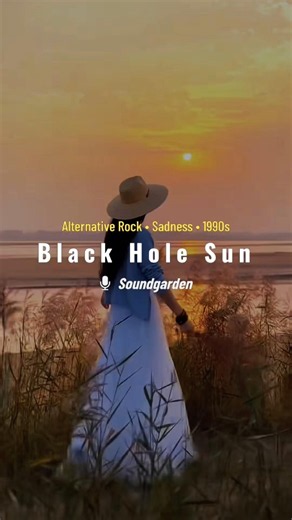 Black Hole Sun Lyrics – Soundgarden | #AlternativeRock #90sMusic #Sadness