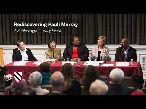 Rediscovering Pauli Murray || Radcliffe Institute