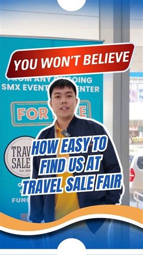 7.2K views · 20 reactions | STOP GUESSING AND START FOLLOWING!  We’re at SMX Function Room, Booths #42-43 & #47-48, and this video will show you the quickest way to reach us. Don’t get lost in the crowd—follow every step and be the first to grab our exclusive deals and SAVE UP TO 10,000! 朗 #travelagency #TravelSaleFair #TravelExpo #SMXConventionCenter #SMX | PAPH Travel and Tours | Facebook