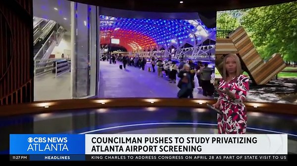 Atlanta airport faces record crowds and long TSA lines as council considers private security option