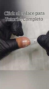 Uñas encapsuladas terminadas en segundos #nails #gelnails #hack