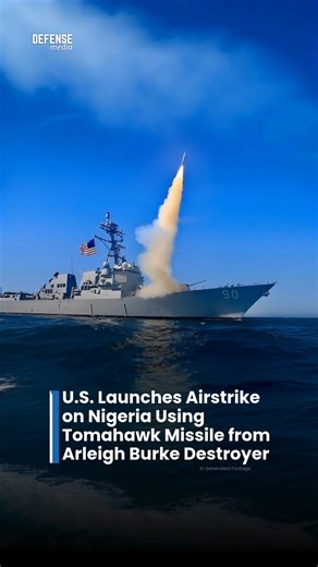 The United States has conducted a precision strike in northern Nigeria, reportedly using Tomahawk cruise missiles launched from a U.S. Navy destroyer operating offshore. Defense analysts assess the strike was likely carried out by an Arleigh Burke-class destroyer, highlighting the use of long-range, sea-based firepower far beyond traditional theaters. The operation was aimed at neutralizing a high-value extremist target and was conducted in coordination with Nigerian authorities, according to re