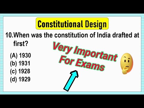 Class 9 Civics Chapter-2 Constitutional Design Mcq | Constitutional Design Important Mcqs for Exams