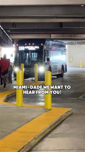 We’re planning for the future of transit — and your input matters! Stop by one of our Transit Development Plan (TDP) Pop-Up Meetings happening October 20 – 26 across Miami-Dade County: 📅 Mon, Oct 20 – Aventura Bus Terminal | 4:30 – 6:30 PM 📅 Tue, Oct 21 – Hialeah Metrorail Station | 4:30 – 6:30 PM 📅 Wed, Oct 22 – Sherbondy Village Community Center | 6:30 – 8:30 PM 📅 Thu, Oct 23 – Stephen P. Clark Center | 4:30 – 6:30 PM 📅 Fri, Oct 24 – Dadeland North Metrorail Station | 4:30 – 6:30 PM 📅 Su