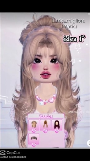 Dress to impress hair ideas @zoeys_ vlogs123
