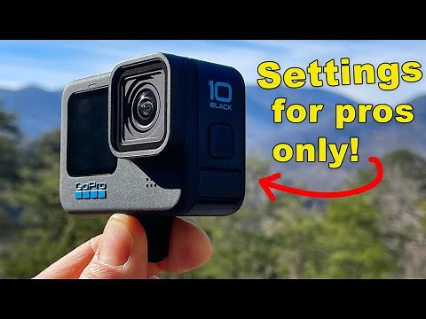 GoPro Hero 10 Black The ONLY Settings That Make Sense!!