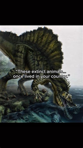 These extinct animals once ruled in your country 🥶