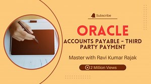 How to use Oracle Fusion for third-party payments | Ravi Kumar Rajak posted on the topic | LinkedIn
