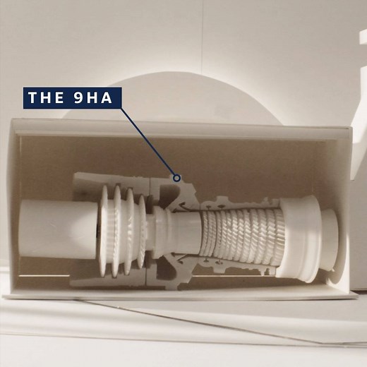 5.5K views · 175 reactions | The 9HA is the world’s largest gas turbine–and it helped break the Guinness World Record for most efficient combined cycle power plant. | GE Power | Facebook