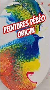 Peintures Pebeo Origin #fluidart