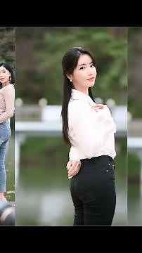 4k 레이싱모델 임솔아 Lim sola & 남소라 Nam sora 제천농경문화예술제 출사각 스키니 청바지 룩북캠