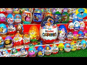 54 СЮРПРИЗОВ Новый Мега Выпуск! Супер Распаковка и Обзор Новинок Коллекции! Unboxing 54 Surprise Egg