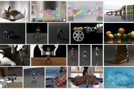 This AI Physics Engine Can Generate 4D Dynamic Worlds to Train Robots