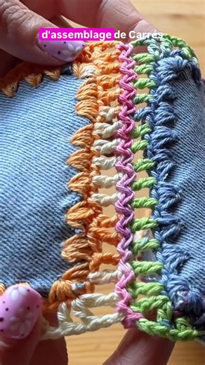 Jolie Technique Facile d’assemblage en crochet!