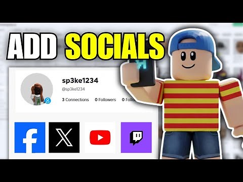 How To Put Social Links On Roblox Profile (Step By Step)
