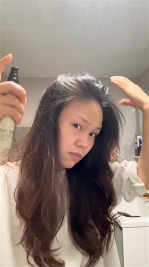 Midnight Hair Wash ASMR — Rice Water + Scalp Massage 🌙🛁 #haircare #ASMR #hairwash #cleangirl #night
