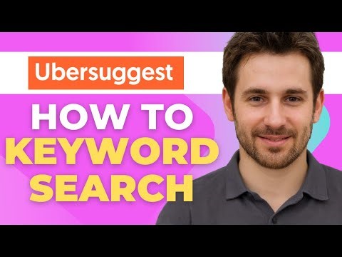 How To Keyword Ubersuggest