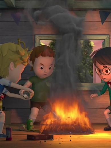 Becoming a Firefighter: Educational Cartoon Clips