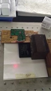 Laser etching the text for Micro Drone 3.0 Battery Charger | Extreme Fliers - Micro Drone