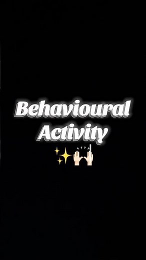 Behavioural Activity in School | Learning Good Habits & Discipline