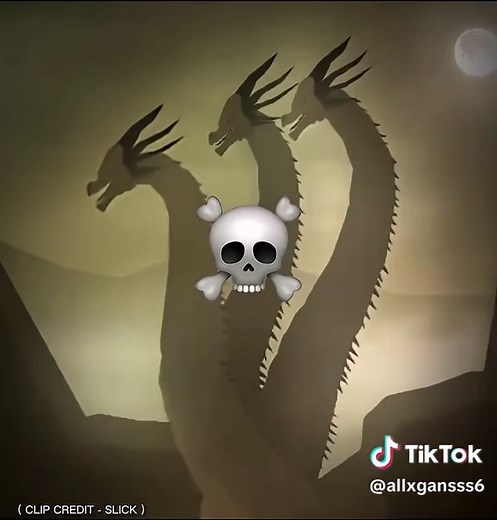 Godzilla vs King Ghidorah Animation Battle