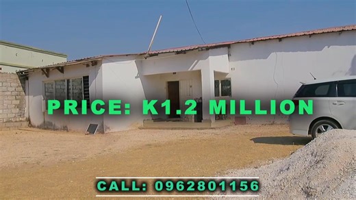 FOR SALE: 3 bedroomed house for sale in Kabangwe, Lusaka, Near great...