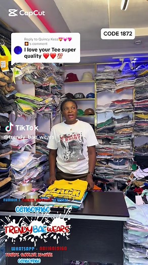 Replying to @Quincy Kess💝💓💖🎇 thanks my love for your patronage #EidMubarak #fyp #video #viral_video #warribusiness #warri #tiktok #tshirt