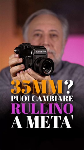 Cambia rullino a metà pose senza perdere il resto degli scatti! #rollei #rolleisl2000f #analogphoto