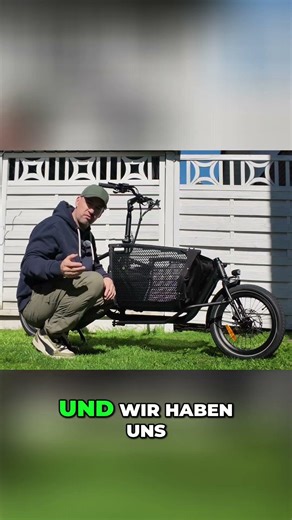 Dein neues Cargo Bike: Günstig, praktisch & voller Features! #shorts