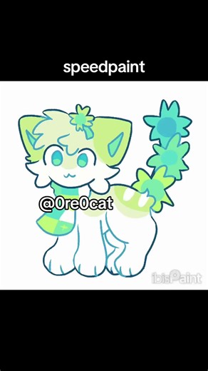 some speedpaint app: ibispaint x made this in 15 minutes #furry #viral #animationmeme #ibispaint
