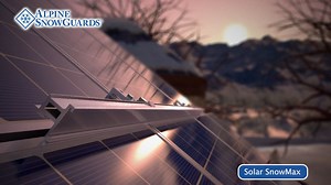 Snow Guards for Solar Panels: Snow Max Install