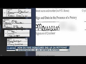 New details in forgery of voter signatures