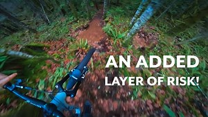 Solo MTB descent on a new trail | Big drops and fast technical lines