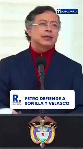 LA RAZÓN.CO® | Noticias on Instagram: "El presidente Gustavo Petro defendió a Ricardo Bonilla y Luis Fernando Velasco, aseguró que no hubo robo de recursos en la UNGRD y calificó las medidas judiciales como arbitrarias."