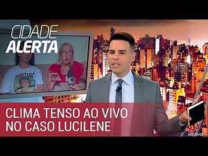 Luiz Bacci discute com advogada da família de Lucilene