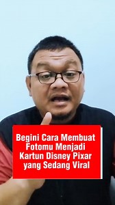 683 reactions · 20 comments | Merubah gambar menjadi kartun Disney pixar #tutorial #fbpro #fbprofesional | Usep Saprudin | Facebook