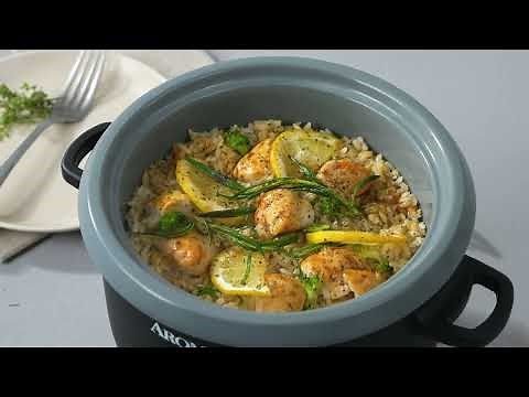 AROMA® 6-Cup (Cooked) / 1.5Qt. Rice & Grain Cooker (ARC-373-1NGB)