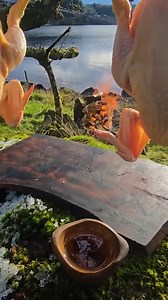 1.4M views · 37K reactions | Grilling Chicken Over Fire Like a Pro  #menwiththepot #asmr #food #cooking #nature | Menwiththepot | Facebook