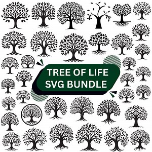 Tree of Life SVG Bundle: Celtic, Family Tree Designs (digital Download) - Etsy Australia