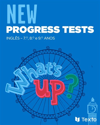 New editable Progress Tests for Years 7–9! 📚✨ Each set includes everything you need for skill by skill evaluation. Happy teaching! 🍎 Download here: • Year 7 – https://tiny.auladigital.leya.com/IExSJ • Year 8 – https://tiny.auladigital.leya.com/zBCiM • Year 9 – https://tiny.auladigital.leya.com/3Y0Fp #Whatsup#ProgressTests #AulaDigital#ELT #Teachers | LeYa Educação