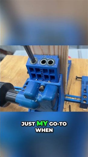 Pocket Hole Screws: Quick & Easy Wood Joinery! #shorts