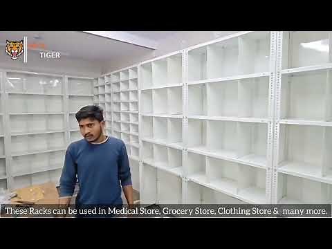 Slotted Angle Partition Rack Installation | Buy Rack Online