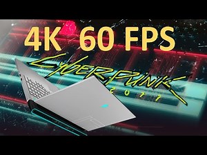 Alienware M17 R3(i7,2070S): Cyberpunk 2077 4K / 1440p RT ~60 FPS Settings👀