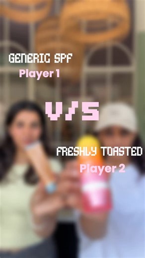 The Sass Bar™️|Dessert Soaps & Bodycare on Instagram: "SPF showdown alert!! Watch us two sassy contenders battle it out in the ultimate spf tournament. Who’s got the best sun protection game? We do!!🥰 #thesassbar #sunscreen #battle #sunprotection"