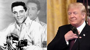 King of Rock’n’Roll: Donald Trump ehrt Elvis Presley – und verdaddelt es